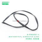 8-97856351-4 Windshield Glass Weatherstrip For ISUZU NH 8978563514