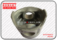 8-97176643-0 Metal Isuzu Liner Engine Piston Set For 4BD2 8971766430