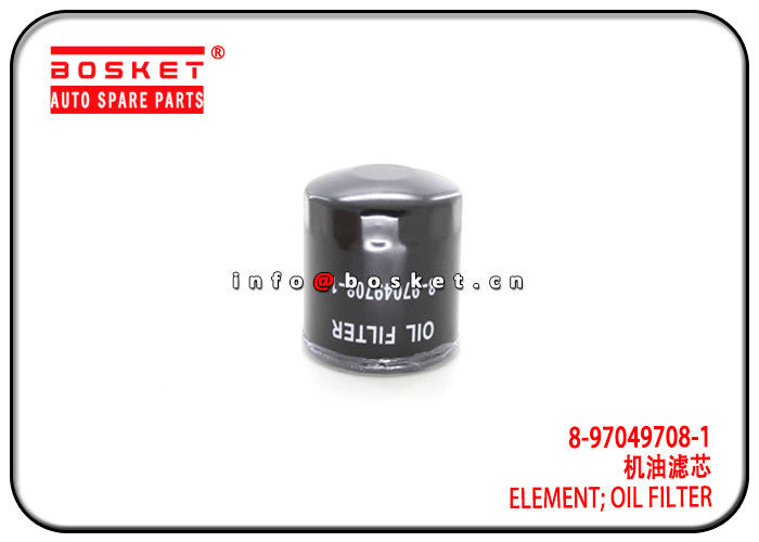 Oil Filter Element Suitable For ISUZU 4JA1 TFR54 8-97049708-1 5-87610009-BVP 8970497081 587610009BVP