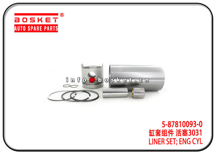 4BD1 6BD1 Isuzu Engine Parts Cylinder Liner Set  5-87810093-0 5878100930