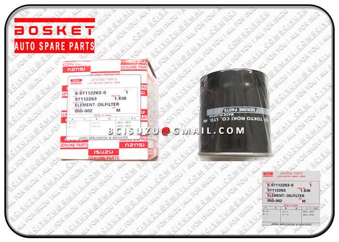 Durable Oil Filter Element Isuzu Filters Cxz81k 10pe1 8971122630 8-97112263-0