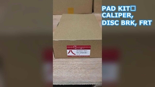 KIT DE PASTILLAS； PINZA, FRENO DE DISCO, DELANTERO