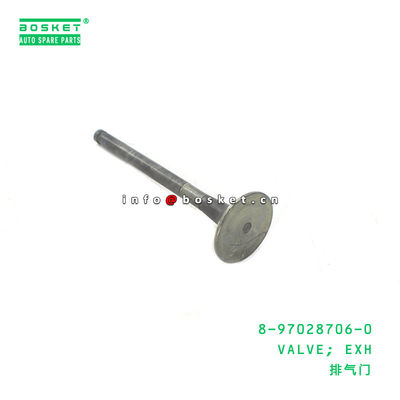 8-97028706-0 Exhaust Valve 8970287060 For ISUZU NPR NKR 4BG1