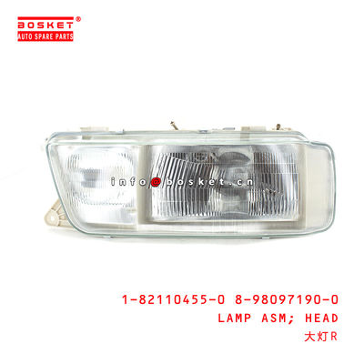 1-82110455-0 8-98097190-0 Head Lamp Assembly 1821104550 8980971900 Suitable for ISUZU CXZ51L 6WF1