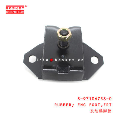 8-97106758-0 Front Engine Foot Rubber Suitable for ISUZU NK 8971067580