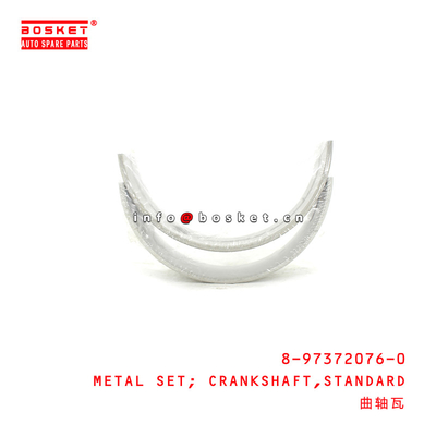 8-97372076-0 Standard Crankshaft Metal Set For ISUZU NKR 8973720760