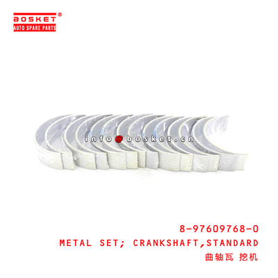 8-97609768-0 Standard Crankshaft Metal Set For ISUZU CVZ 6UZ1 8976097680