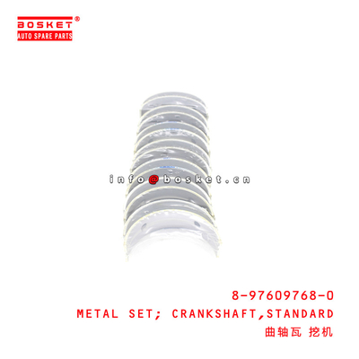 8-97609768-0 Standard Crankshaft Metal Set For ISUZU CVZ 6UZ1 8976097680
