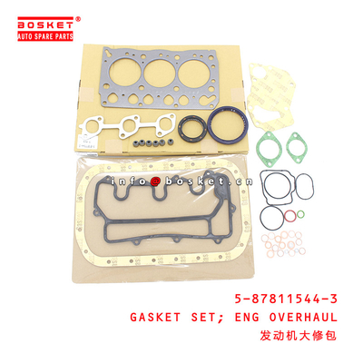 5-87811544-3 Engine Overhaul Gasket Set For ISUZU 3LB1 5878115443