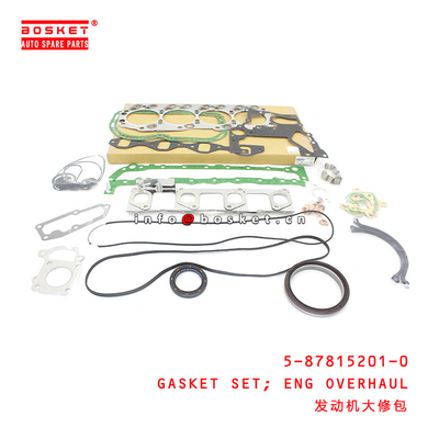 5-87815201-0 Engine Overhaul Gasket Set For ISUZU 600P 4JH1T 4KH1 5878152010