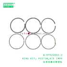 8-97522052-0 Air Compressor Piston Ring Kit 8975220520 For ISUZU FTR