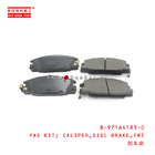 8-97164183-0 Front Disc Brake Caliper Pad Kit  For ISUZU TFR17 4ZE1 8971641830