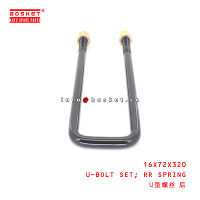 16X72X320 Rear Spring U-Bolt Set suitable for ISUZU HD72 NMR85  16X72X320