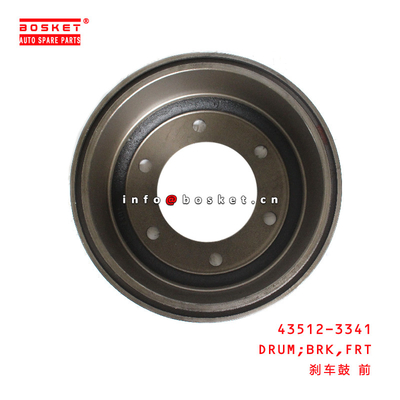 43512-3341 Front Brake Drum For ISUZU HINO 500