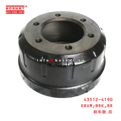 43512-4190 Rear Brake Drum  For ISUZU HINO 500