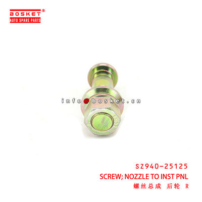 SZ940-25125 NOZZLE TO INST PNL SCREW suitable for ISUZU HINO 500