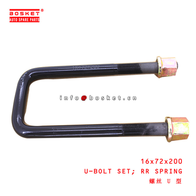 16x72x200 Rear Spring U-Bolt Set suitable for ISUZU VANGUARD