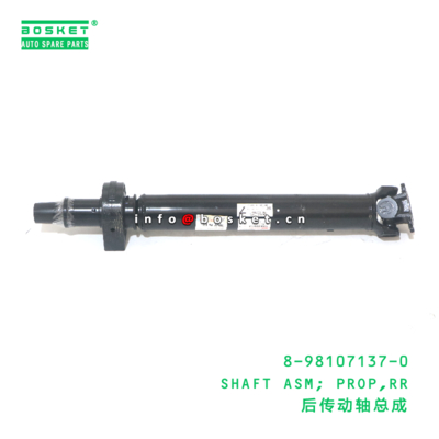 8-98107137-0 Rear Propeller Shaft Assembly for ISUZU   8981071370