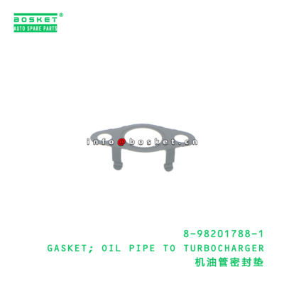 8-98201788-1 Oil Pipe To Turbocharger Gasket suitable for ISUZU   8982017881
