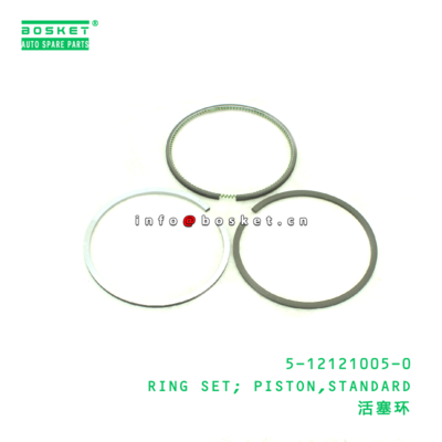 5-12121005-0 Standard Piston Ring Set suitable for ISUZU FSR113 6BD1 5121210050