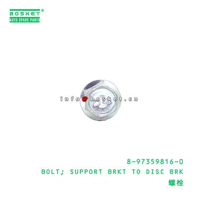8-97359816-0 Support Brkt To Disc Break Bolt suitable for ISUZU   8973598160