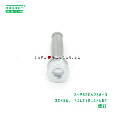 8-98204986-0 SCREW; FILTER,INLET suitable for ISUZU  8982049860