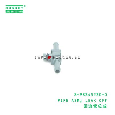 ISUZU 8983452300 Leak Off Pipe Assembly with High-Quality Steel Construction for ISUZU Trucks