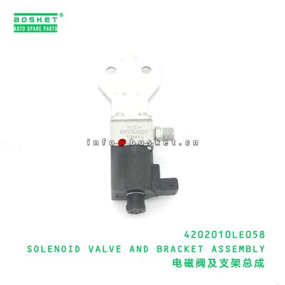 4202010LE058 SOLENOID VALVE AND BRACKET ASSEMBLY suitable for JAC N80 N90 4202010LE058