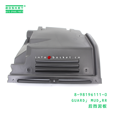 8-98196111-0 Rear Mud Guard for ISUZU 8981961110 with Neutral Box Packaging and 3 Months Warranty