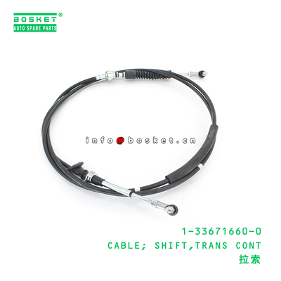 1-33671660-0 CABLE; SHIFT,TRANS CONT suitable for ISUZU 1336716600