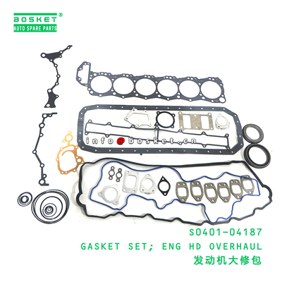 HINO J08E Engine Head Overhaul Gasket Set with 3 Months Warranty for HINO Trucks