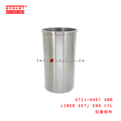 GTZJ-6HE1 ABB Liner Set Engine Cylinder Liner for ISUZU 6HE1 with 3 Months Warranty