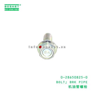 0-28650825-0 BOLT; BRK PIPE suitable for ISUZU VC46 6UZ1 0286508250