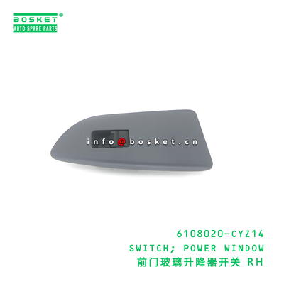 6108020-CYZ14 Power Window Switch for ISUZU 700P VC46 4HK1 6UZ1 with 3 Months Warranty