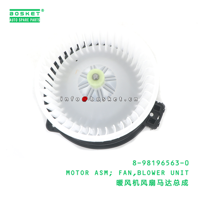 8-98196563-0 MOTOR ASM; FAN,BLOWER UNIT suitable for ISUZU 8981965630