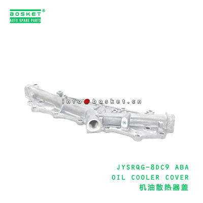 JYSRQG-8DC9 ABA Oil Cooler Cover Assembly FUSO 8DC9 Compatible Engine Oil Cooler Cover 1PCS Pack