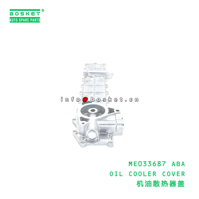 ME033687 ABA Oil Cooler Cover FUSO 6D14 Engine Oil Cooler Housing Cover 1PCS Replacement Part