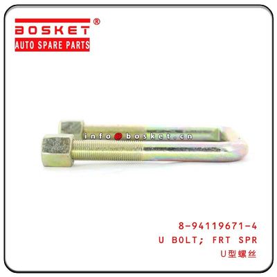 8-94119671-4 8941196714  ISUZU 700P Front Spring U Bolt  Truck Chassis Parts