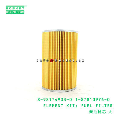 1878109760 8981749030 8-98174903-0 1-87810976-0 Fuel Filter Element Kit For ISUZU CVZ CXZ CXZ51K 6WF1 VC46