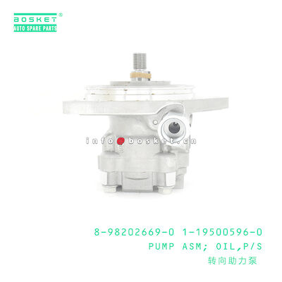 8-98202669-0 1-19500596-0 ISUZU LT 6HE1 Oil Power Steering Pump Assembly 8982026690 1195005960