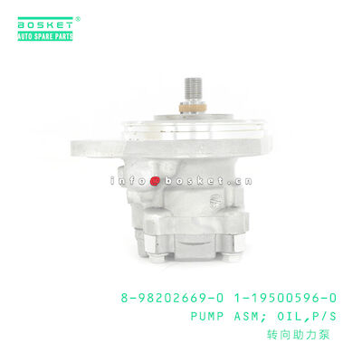 8-98202669-0 1-19500596-0 ISUZU LT 6HE1 Oil Power Steering Pump Assembly 8982026690 1195005960