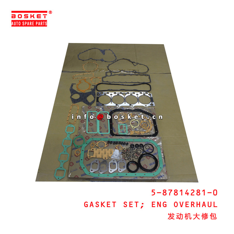 5-87814281-0 Engine Overhaul Gasket Set 5878142810 Suitable for ISUZU XD 4BG1 4BE1