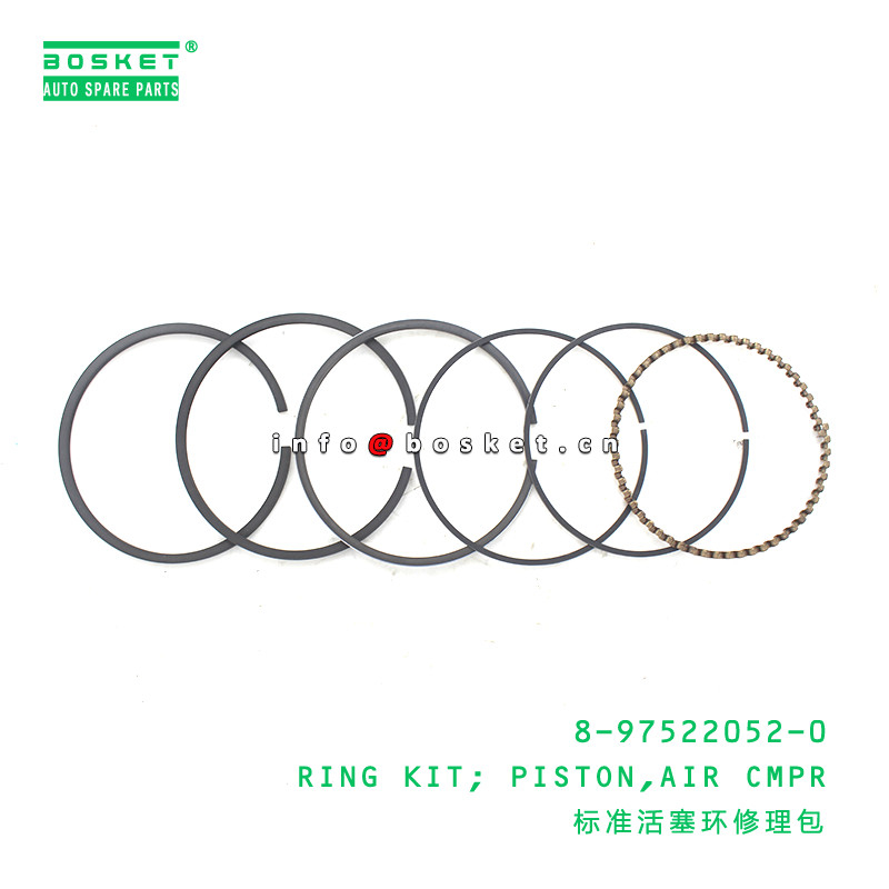 8-97522052-0 Air Compressor Piston Ring Kit 8975220520 For ISUZU FTR