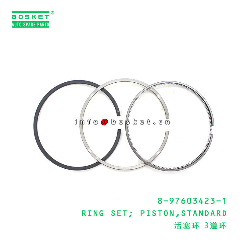 8-97603423-1 Standard Piston Ring Set 8976034231 For ISUZU CVZ CXZ CYZ 4HK1