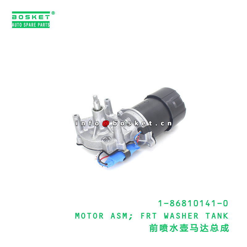1-86810141-0 MOTOR ASM; FRT WASHER TANK suitable for ISUZU CXZ81 10PE1 1868101410