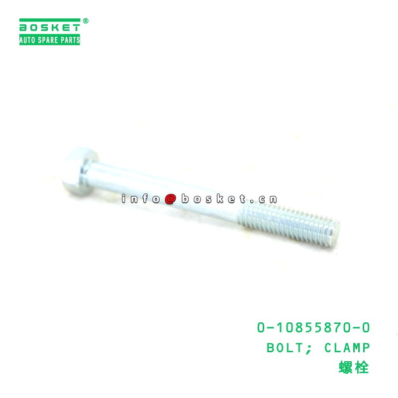 ISUZU 108558700 Bolt and Clamp Made of High-Quality Special Steel with Ball Pin Connection for Steering Rod