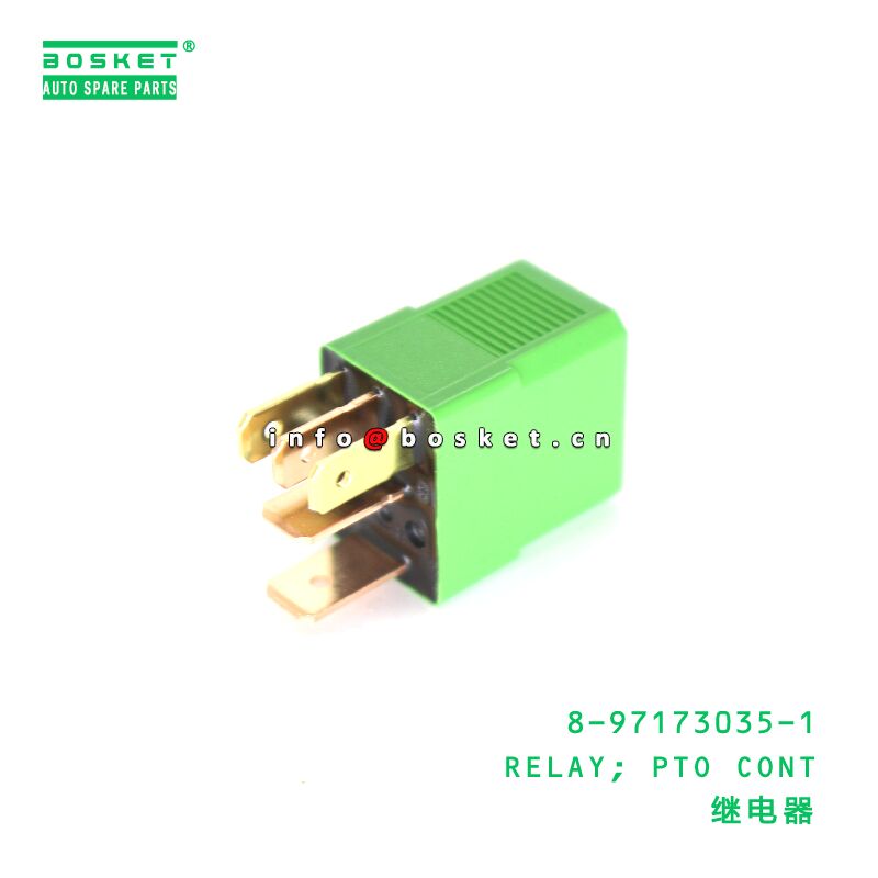 8-97173035-1 RELAY; PTO CONT suitable for ISUZU CXZ81 VC46 700P 10PE1 6UZ1 4HK1 8971730351