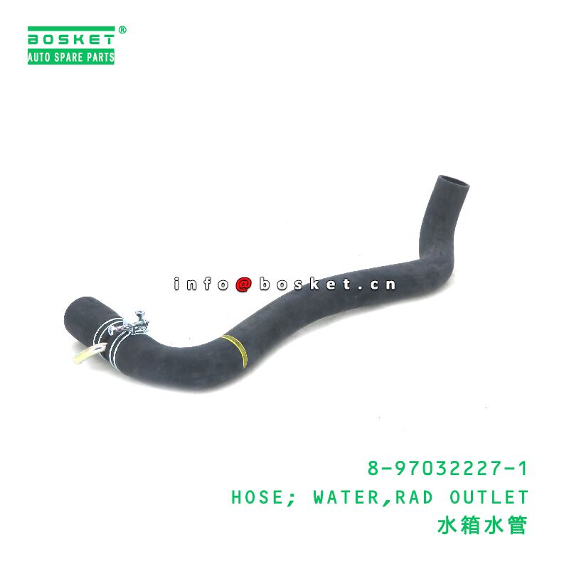 8-97032227-1 HOSE; WATER,RAD OUTLET suitable for ISUZU 8970322271