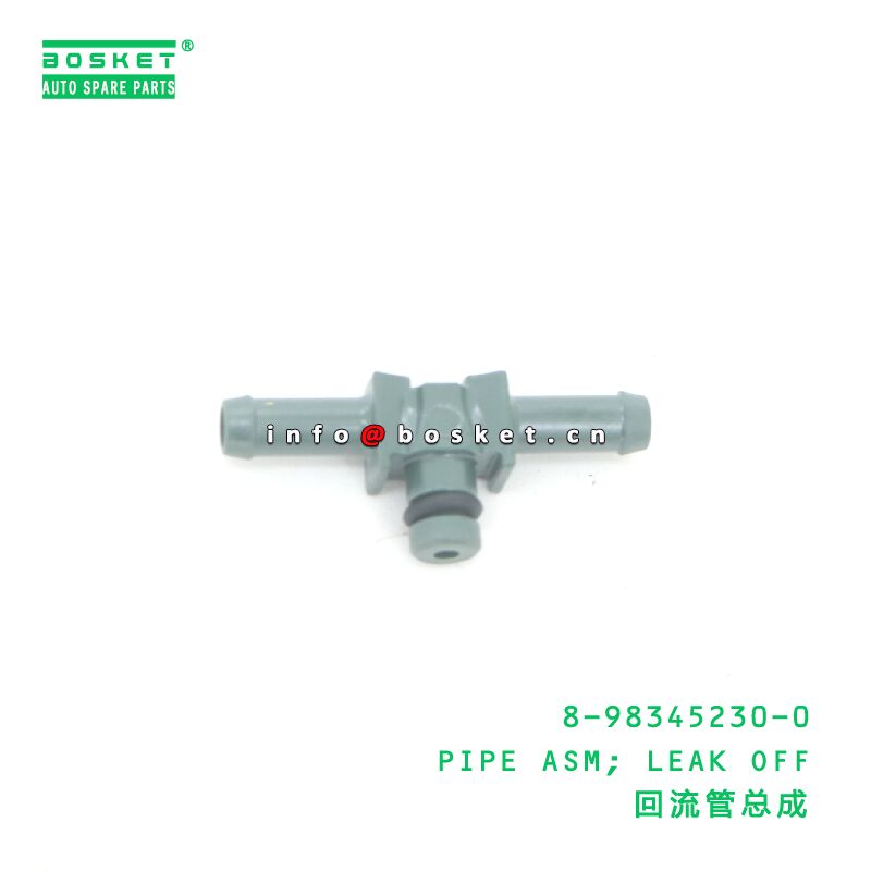 ISUZU 8983452300 Leak Off Pipe Assembly with High-Quality Steel Construction for ISUZU Trucks