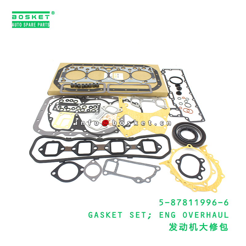 Gasket Set Engine Overhaul Kit for ISUZU 5878119966 with 3 Months Warranty and Small Quantity Orders